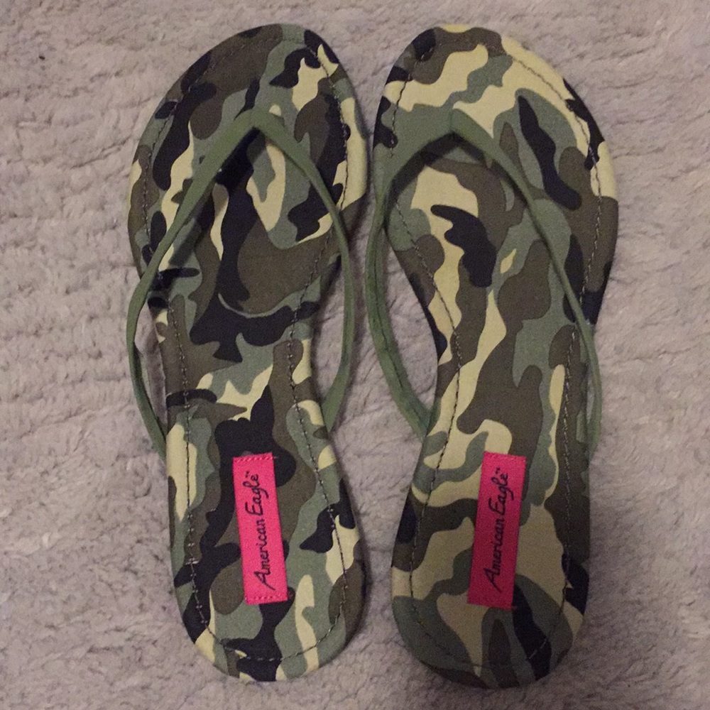 Camo Flip Flops